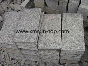 Pomegranate Red Granite Mushroom Stone/Mushroom Stone Wall Tiles/Buliding Stone/Red Granite Mushroom Stone Panel for Wall Cladding
