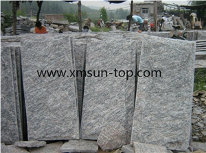 Pomegranate Red Granite Mushroom Stone/Mushroom Stone Wall Tiles/Buliding Stone/Red Granite Mushroom Stone Panel for Wall Cladding
