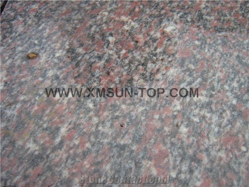 Rose Red Granite Floor Covering/Rose Red Granite Cube Stone & Pavers/Rose Red Paving Stone