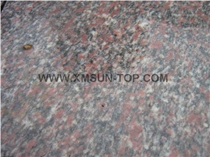 Rose Red Granite Floor Covering/Rose Red Granite Cube Stone & Pavers/Rose Red Paving Stone