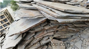Rust Slate Step Stone/Irregular Stepping Stone/ Random Shape Flagstone/Rusty Slate Random Paving/China Rust Slate Flagstone