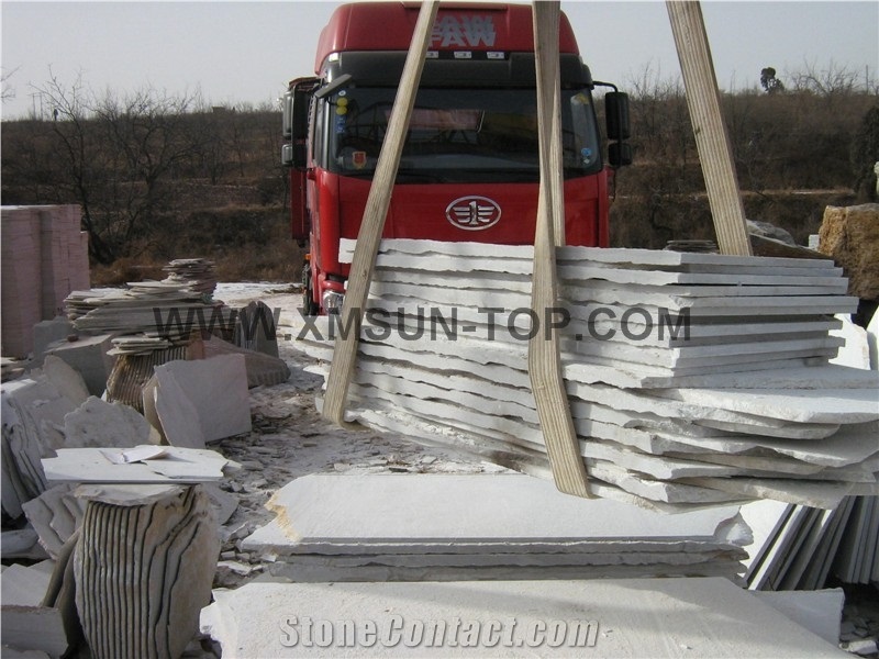 White Floor Covering/White Quartzite Slab/ White Quartzite Tile/ White Quartzite Cut to Size /Floor Covering/ Wall Covering