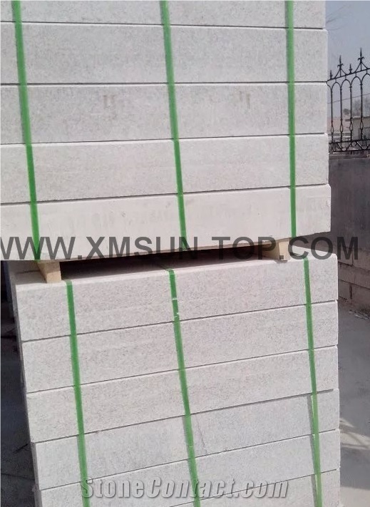 White Granite /White Hemp Granite Cube Stone & Pavers