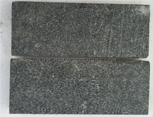 Black Quartzite Wall/Floor Tiles, Flamed Black Quartzite Stone Flooring, Flamed Black Quartzite Wall/Floor Covering, Flamed Black Quartzite Tiles, Xiamen Winggreen Stone