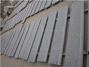 China Grey Granite Staircase, Popular Grey Granite, G603/China Grey Granite Stairs, Padang White, Sesame Grey Granite Steps & Risers, Stair Treads & Thresholds, Xiamen Winggreen Manufacturer