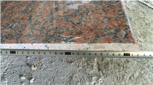 China Red Granite Steps, Maple Red Granite Stair and Riser, Winggreen
