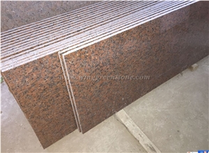 China Red Granite Steps, Maple Red Granite Stair and Riser, Winggreen