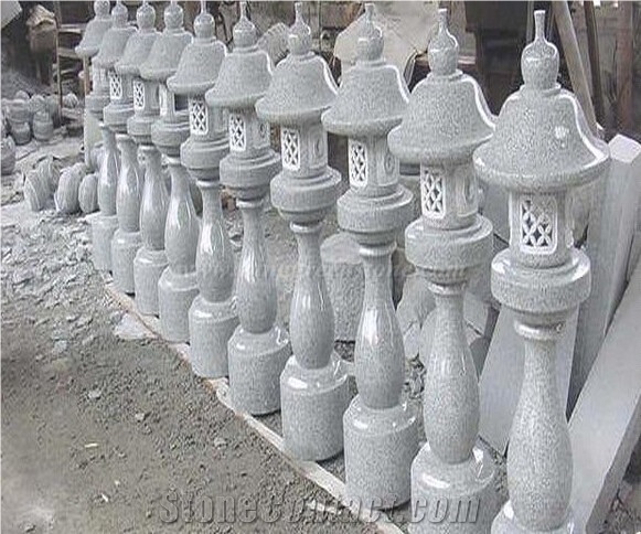 Chinese Granite Lantern, Outdoor Granite Lantern,