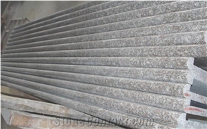Competitive Price, G664 Granite Staircase, China Ruby Red Granite Steps, Luna Pink Granite Deck Stair, Xiamen Winggreen Manufacturer