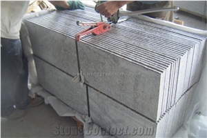 Competitive Price, G664 Granite Staircase, China Ruby Red Granite Steps, Luna Pink Granite Deck Stair, Xiamen Winggreen Manufacturer