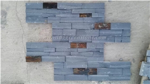 Competitive Price Grey Slate Cultured Stone/Stacked Stones/Veneer Stones Panel for Exterior Decoration and Wall Cladding, Winggreen Stone Competitive Price Grey Slate Cultured Stone/Stacked Stones/Veneer Stones Panel for Exterior Decoration and Wall Cladding, Winggreen Stone
