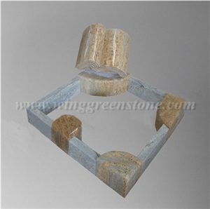 Europe Style Book Shape Granite Gravestone/Tombstone/Monuments, Winggreen Stone