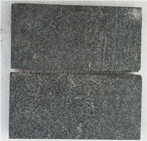 Flamed Black Quartzite Wall/Floor Tiles, Flamed Black Quartzite Stone Flooring, Flamed Black Quartzite Wall/Floor Covering, Flamed Black Quartzite Stone, Xiamen Winggreen Stone