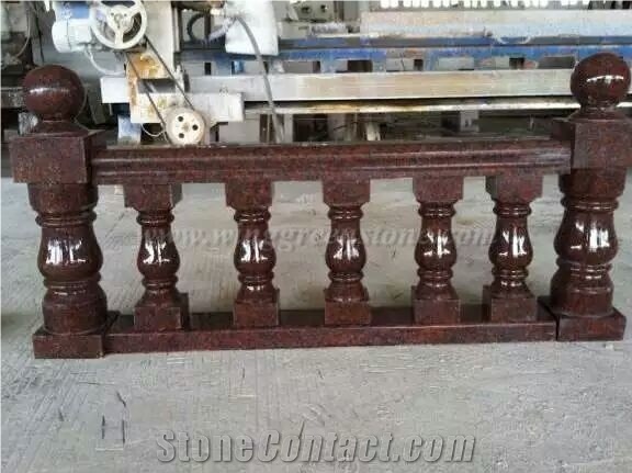 Granite Baluster, Stone Staircase Rails, Winggreen