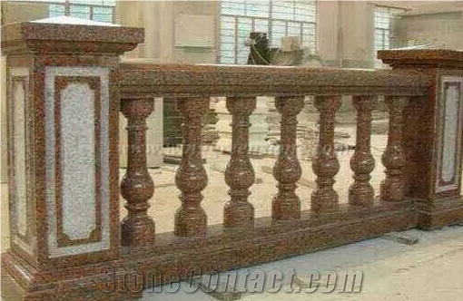 Granite Baluster, Stone Staircase Rails, Winggreen