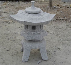 Granite Lantern, Outdoor Lantern, Garden Use