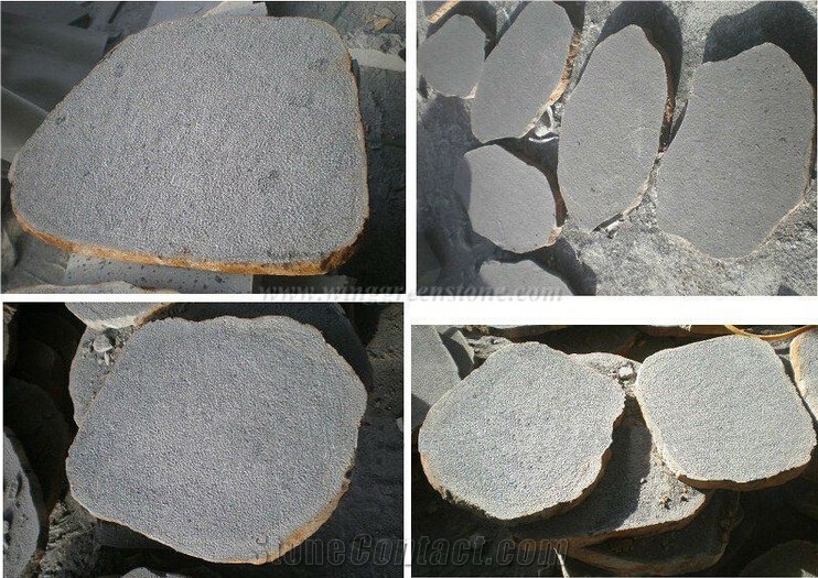 Grey Flagstone Pavements, Basalt Flagstone Walkway Pavers, Irregular Flagstone, Winggreen