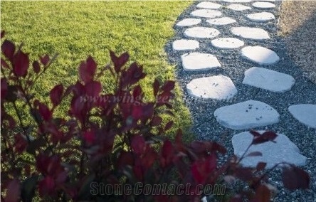 Grey Granite Step Stone, Irregular Stepping Stone, Random Shape Flagstone, Exterior Paving Stone, Outside Stepping Stone, Random Shape Paving Stone, Xiamen Winggren Stone