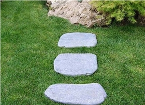 Grey Granite Step Stone, Irregular Stepping Stone, Random Shape Flagstone, Exterior Paving Stone, Outside Stepping Stone, Random Shape Paving Stone, Xiamen Winggren Stone