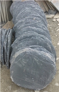 Grey Slate Step Stone, Irregular Stepping Stone, Random Shape Flagstone, Exterior Paving Stone, Outside Step Stone, Random Shape Paving Stone