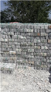 High Quality Cheap Price Wooden Yellow Slate Mushroom for Wall Cladding, Winggreen Stone
