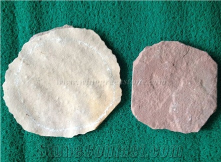 Natural Step Stone, Slate Step Stone, Irregular Stepping Stone, Random Shape Flagstone, Exterior Paving Stone, Outside Step Stone, Random Shape Paving Stone