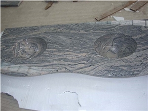 Own Factory, China Juparana Grey Granite Bathroom Countertops, China Multicolor Grain Granite Bathroom Vanity Tops, Xiamen Winggreen Manufacturer