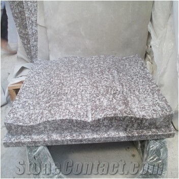 Pink Granite Tombstone & Monument, G664