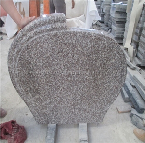 Pink Granite Tombstone & Monument, G664