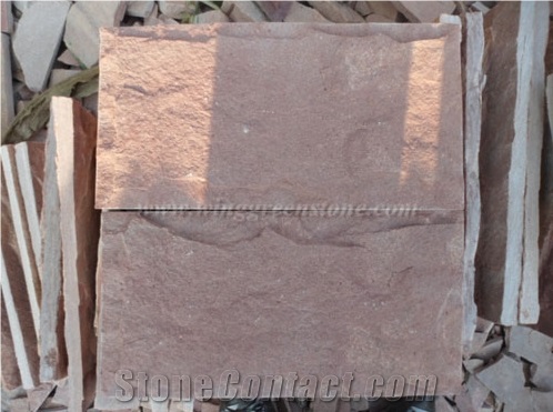Red Mushroom Stone, Mushroomed Cladding, Mushroom Wall, Mushroomed Stone, Mushroom Wall Cladding, Xiamen Winggreen Stone