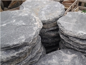 Rust/ Yellow Slate Stepping Stone, Irregular Stepping Stone, Random Shape Flagstone, Exterior Paving Stone, Outside Step Stone, Random Shape Paving Stone, Xiamen Winggreen Stone