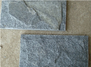 Sapphire Blue Granite Mushroom Stone, Mushroomed Cladding, Mushroom Wall, Mushroomed Stone, Mushroom Wall Cladding, Xiamen Winggreen Stone