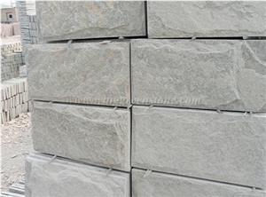 Sapphire Blue Granite Mushroom Stone, Mushroomed Cladding, Mushroom Wall, Mushroomed Stone, Mushroom Wall Cladding, Xiamen Winggreen Stone