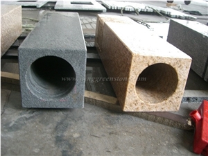 Sculptured Granite Garden Lanterns, Japanese Style Lanterns, Granite Exterior Lamps, Granite Garden Lamps, Xiamen Winggreen Manufacturer