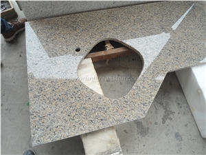 Tiger Skin Red Granite Kitchen Countertop, Granite Bench Top, Granite Countertop with Sink Hole Cutout, Winggreen