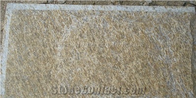 Tiger Skin Yellow Granite Mushroom Stone, Mushroomed Cladding, Mushroom Wall, Mushroomed Stone, Mushroom Wall Cladding, Xiamen Winggreen Stone