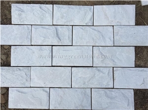 White Quartz Mushroom Stone, Mushroomed Cladding, Mushroom Wall, Mushroomed Stone, Mushroom Wall Cladding, Xiamen Winggreen Stone