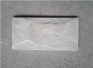 White Quartz Mushroom Stone, Mushroomed Cladding, Mushroom Wall, Mushroomed Stone, Mushroom Wall Cladding, Xiamen Winggreen Stone