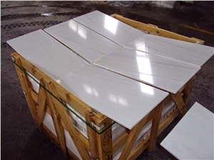 Marmara Dolomite marble tiles & slabs, white polished marble floor tiles, flooring tiles  