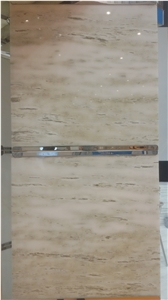 Sichuan Wooden Vein White Marble Vanity Tops, Sichuan White Marble Vanity Tops