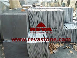 Dark Grey China Slate ,Natural Black Slate Wall Cladding Tiles , Black Slate Floor Tiles