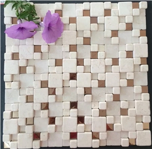 Crema Marfil Marble Mosaic / Marble Mosaic / Mosaic Tiles Otm11