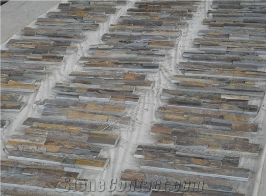 Multicolor Slate Cultured Stone/Wall Cladding /Stone Veneer /Ledge Stone
