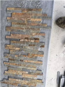 Rusty Slate Wall Cladding / Ledge Stone/ Corner Stone /Rusty Slate Ledge Stone / Rusty Slate Cutlrued Stone / Out Door Stone