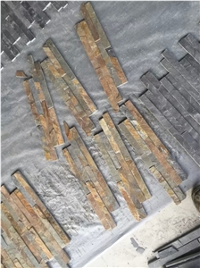 Rusty Slate Wall Cladding / Ledge Stone/ Corner Stone /Rusty Slate Ledge Stone / Rusty Slate Cutlrued Stone / Out Door Stone