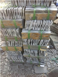 Rusty Slate Wall Cladding / Ledge Stone/ Corner Stone /Rusty Slate Ledge Stone / Rusty Slate Cutlrued Stone / Out Door Stone