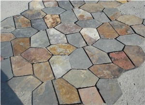 Slate Flagstones/Flagstone Road Paving /Paving Stone