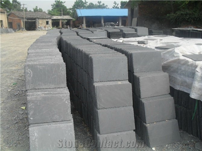 Slate Floor Tiles, China Black Slate Wall,Floor Tiles, Slate Wall Covering, Slate Floor Covering