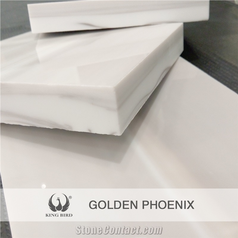 Faux Brick Walls Of Artificial Marble Tile for Decoration