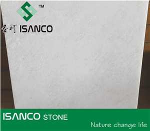 Sanco Stone Snow White Marble Slab, Polished Pure White Marble Tiles, Natural White Marble for Indoor Flooring & Wall Covering